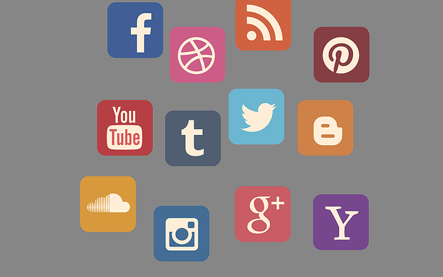 diferentes redes sociales